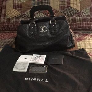 Chanel black Dr bag, it’s in excellent shape